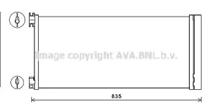 AVA QUALITY COOLING rt5626d -  Конденсатор, кондиционер